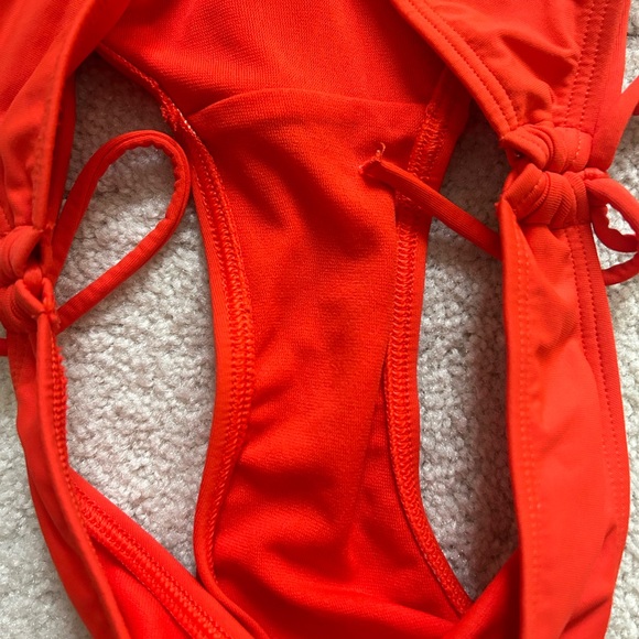 Athleta Bikini Bright Orange Set - Picture 4 of 7